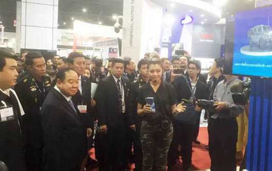 2015第七届亚洲（泰国）国际防务与军警及安防展——欧亿平台乐成首演
